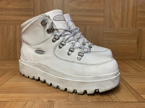 skechers chunky platform boots