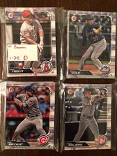 2019 Bowman Baseball Complete Base Set #1-100 Veterans and Rookies RC Mint 🔥🔥