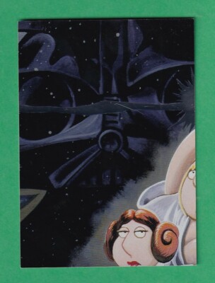 Family Guy Presents Episode IV A  New Hope 2008 Inkworks Foil Puzzle Card NH-5
