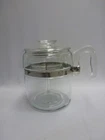Vintage Pyrex Flameware 9 Cup Model 7759 B Percolator Complete Original 1960s