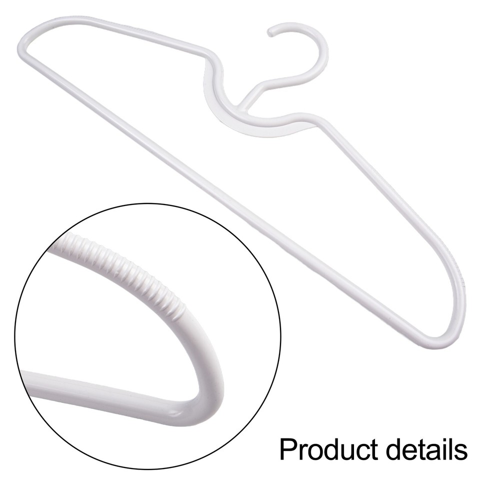 AntiSlip Clothes Hangers Short Neck Pack Of 10 Efficient Closet