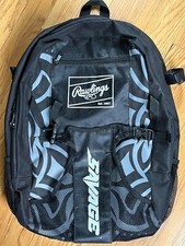 Rawlings Savage Equipment Backpack for Youth Baseball  Softball USED/Good 