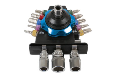 Laser Tools Palm Ratsche Set 15pc 6764