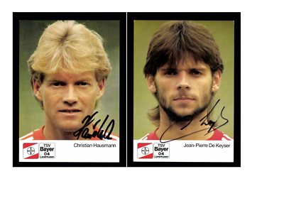 Marko Schröder Bayer Leverkusen 1991-92 TOP CARTE POSTALE +A 67952