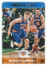 2017-18 Panini NBA Hoops Mindaugas Kuzminskas #104 Basketball DNA Games
