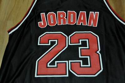 Michael Jordan Chicago Bulls Champion Jersey Reversible Red Black