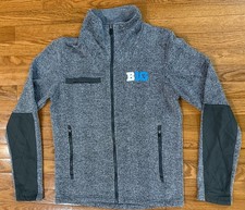 Big 10 Athletic Conference Full Zip Sweatshirt Sweater Men's S