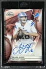 JARED GOFF 2025 TOPPS CHROME BLACK #AU-JG AUTO ROSE GOLD WAVE REFRACTOR 14/15