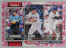 2026 TOPPS SERIES 1 JAPAN EDITION Kyle Schwarber/Pete Alonso/Juan Soto Cherry #1
