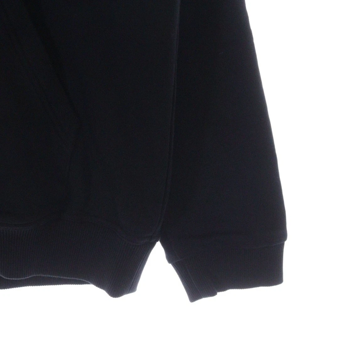 Felpa con cappuccio Burberry check cappuccio cotone zip nero 8060705 usata fbee61