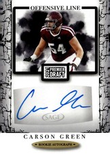 2021 SAGE Premier Draft #A175 Carson Green Autographs Black