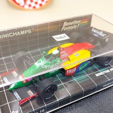 MINICHAMPS 1/43 Benetton Ford B187 Teo Fabi 1987 LTD 2160 pcs. 400870019 Metal