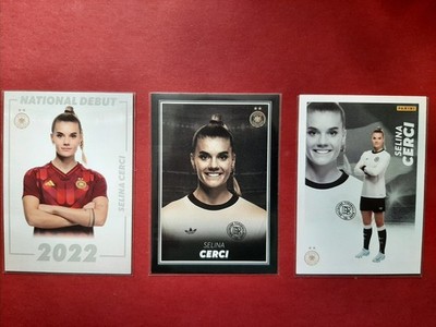 Selina Cerci - 3 Karten - Panini / DFB