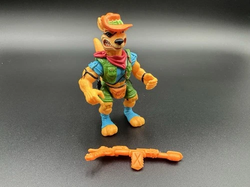 TMNT Walkabout Teenage Mutant Ninja Turtles Kangaroo Action Figure, Vintage 1991