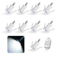 Mini Led Spots 12V 1W Einbaustrahler Stern