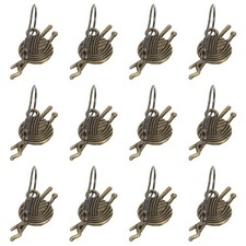 12 Pcs Crochet Locking Stitch Makers Alloy Marker Markers for Crocheting