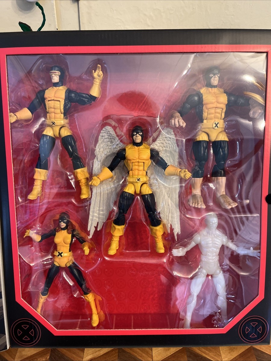 ヴ*ー様 訳あり マーベルレジェンド X-MEN 4体セット X-Men Danger Room 5-Inch Action Figure 4-Pack (Battle Ravaged