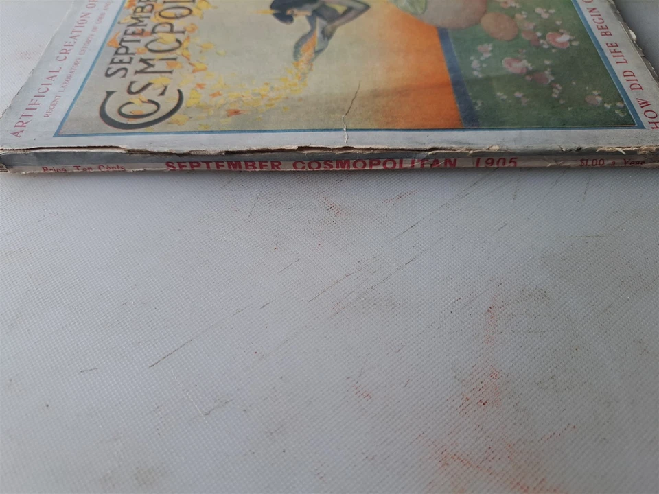 Cosmopolitan Magazine - September 1905 Artificial Creation of Life feature - Image 2 of 4