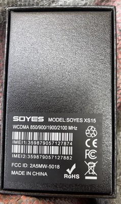 SOYES XS15 3G Mini SmartPhone Android 8.1 3.0inch Display 2GB+16GB (FACE ID)
