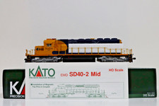 KATO SD40-2 Mid #37-6611 ATSF SANTA FE #5058 DC SILENT DCC READY LNIB