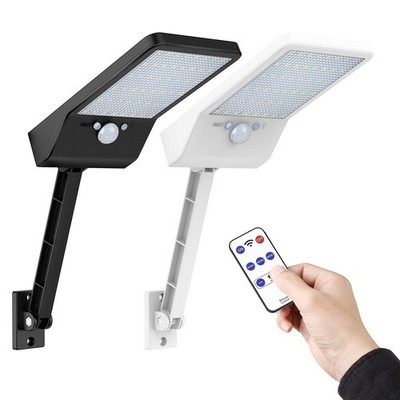 Dual Directional Sunlight Solar Wandleuchte mit drei Modi und PIR-Sensor