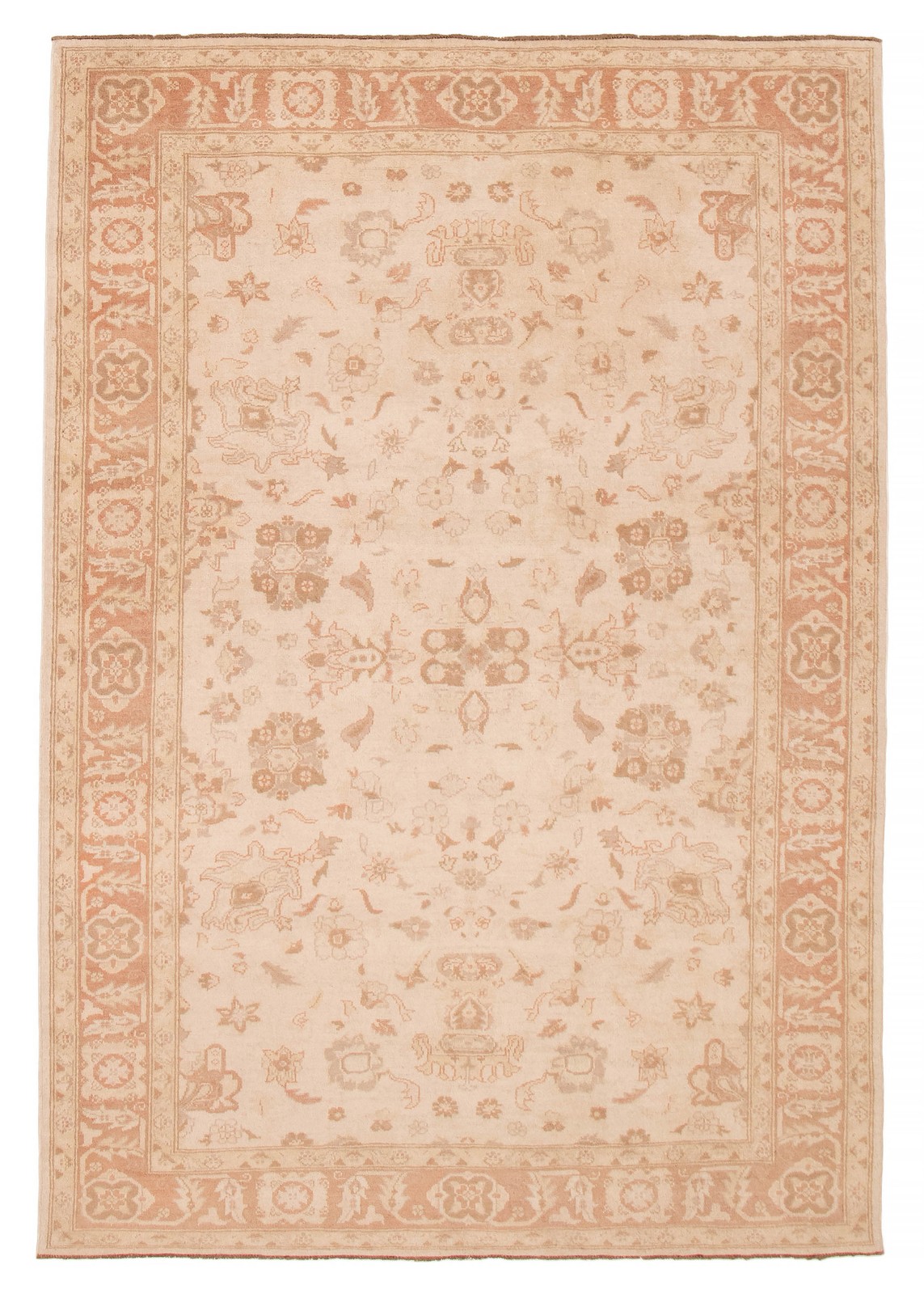 5'10" x 8'7" Hand Knotted Area Rug Traditional Oriental Wool Carpet
