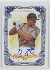 2021 Onyx Vintage Blue Ink Auto /325 Zayed Salinas #VAZS Auto 1p03