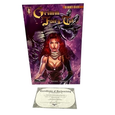 GRIMM FAIRY TALES GIANT SIZE #1 VARIANT VF  2009 Exclusive /500 COA Al Rio Cover