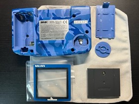 SNK Neo Geo Pocket Color Camouflage Blue with IPS Screen Mod & Free Game