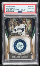 2020 Topps Jersey Sleeve Gold 8/50 Kyle Lewis #JJSP-KL PSA 8 Jumbo Patch 11p9