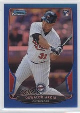 2013 Bowman Draft Chrome Blue Refractor 60/99 Oswaldo Arcia #18 0w7