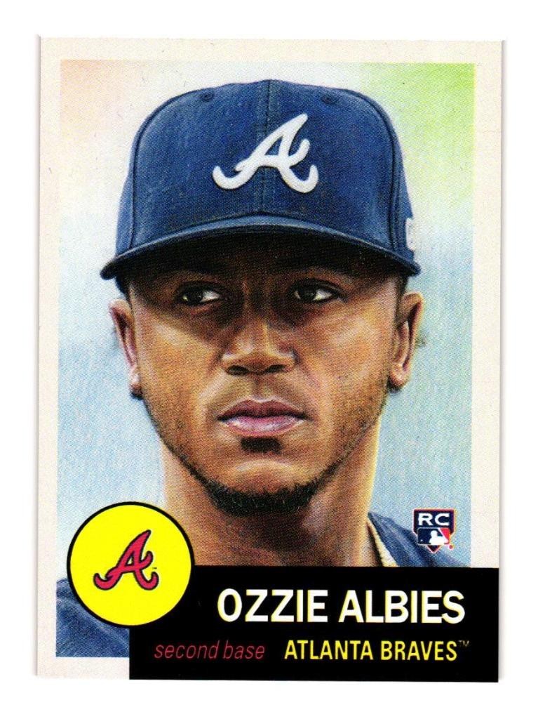 2018 Topps Living Set Rookie - Ozzie Albies (#32)  Atlanta Braves