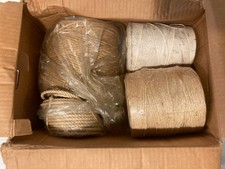 Huge Lot Of Rope Natural Jute Rope 100 Ft Thick Twisted Manila Rope Multipurpose