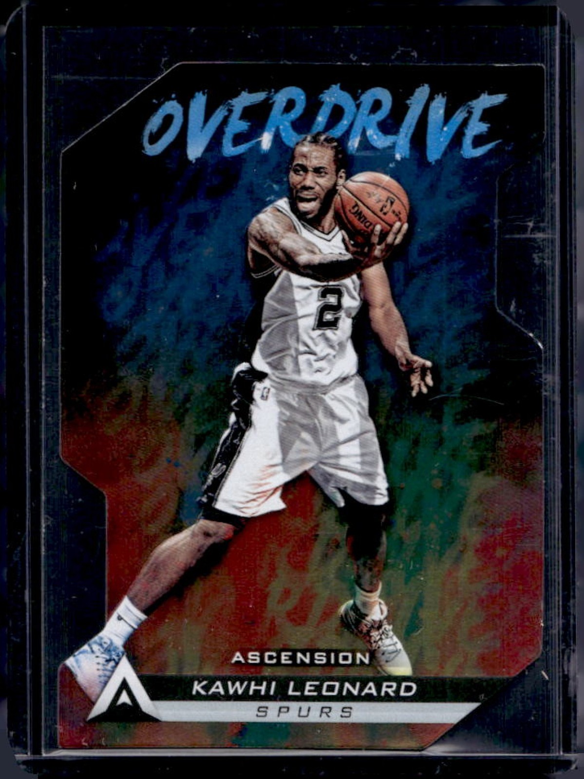 2017-18 Panini Ascension Kawhi Leonard Overdrive Die Cuts #O-KL Spurs