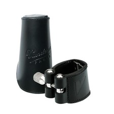 Vandoren LC21L Leather Ligature and Leather Cap for Bb Clarinet with 3 Interc