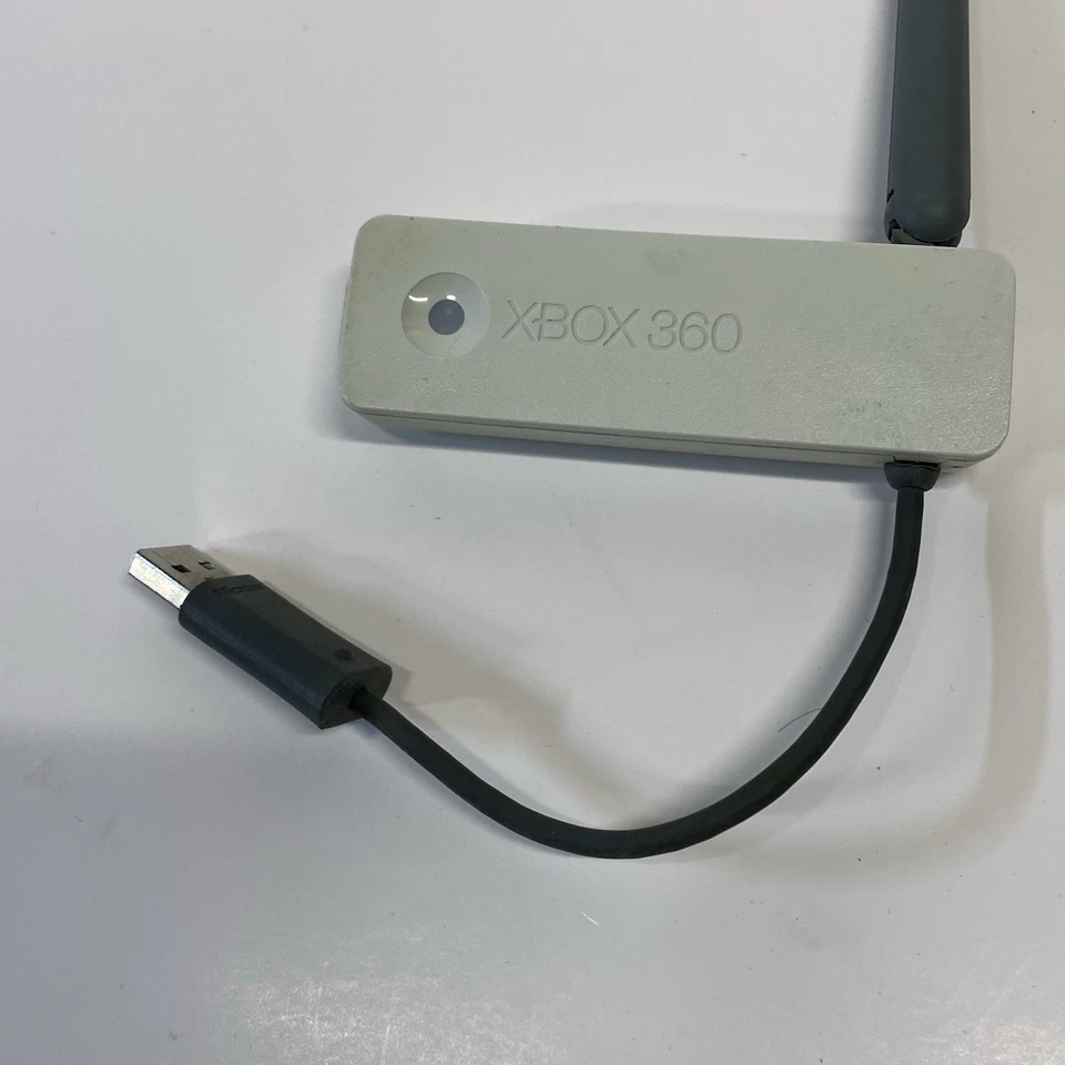 Adaptador de red inalámbrica oficial Microsoft XBOX 360 conexión a Internet WiFi Foto 3 de 4