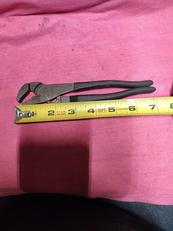 Craftsman Groove Joint Water Pump Pliers 45385 USA 7"