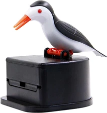 Little Bird Toothpick Dispenser, Creative Push-Type Toothpick Bird Dispenser,...