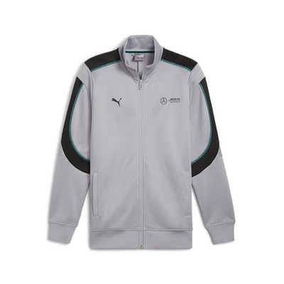 PUMA Mapf1 Mt7 Full Zip Track Jacket Mens Grey Casual Athletic