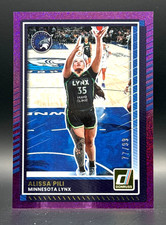 2025 Panini WNBA Donruss Alissa Pili Purple Shimmer /99 #31 Minnesota Lynx