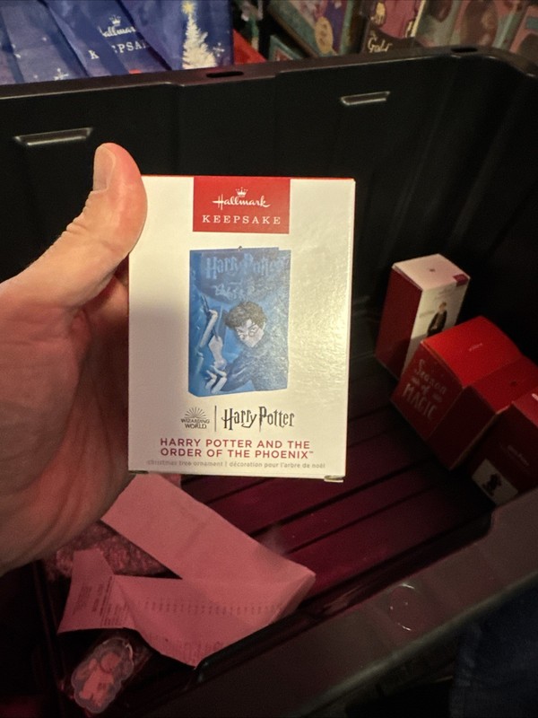 2022 Hallmark Keepsake Harry Potter and the Order of the Phoenix Book Ornament