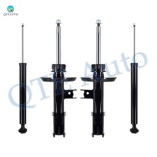 Front Strut-Rear Shock To 2014-2018 Mercedes-Benz CLA250 Monotube Performance