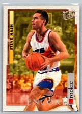 Steve Nash 1996-97 Ultra Phoenix Suns Rookie Base Trading Card. rookie card picture