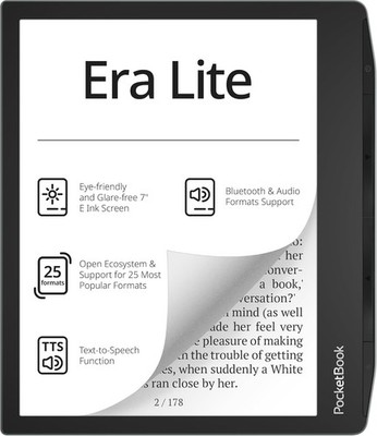 PocketBook Era Lite e-book reader  7'' Touchscreen 16 GB, SMARTlight , IPX4