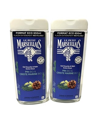 Duschgel Pinie &Meeresduft Le Petit Marseillais Duschcreme 2x 650ml SPARANGEBOT