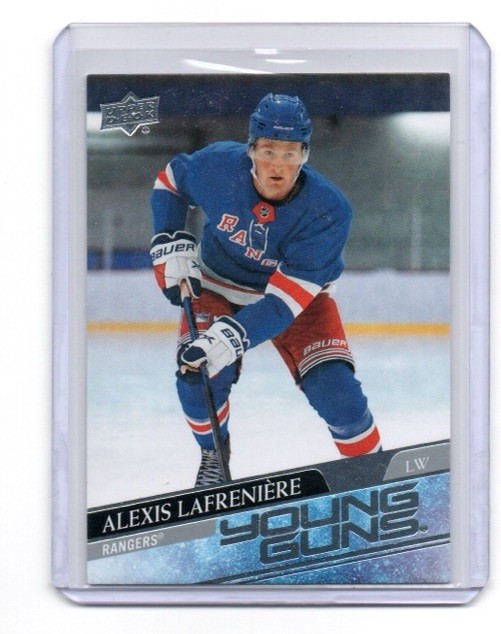 2020-21 Upper Deck Series 1 Alexis Lafreniere #201 Young Guns 