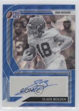 2022 Leaf Pro Set Metal Black & White Blue Wave 4/30 Slade Bolden Auto 0q0m