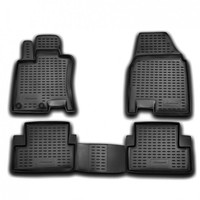 Gummi-FußMatten Nissan Qashqai 2007-2014 Novline Passgenau Auto Set