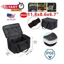 Carrying Travel Case Portable Power Station Storage Bag Universal 11.8x8.6x6.7"