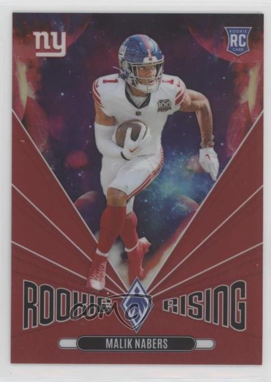 2024 Panini Phoenix Rookie Rising Red /99 Malik Nabers #RR-MNS RC
